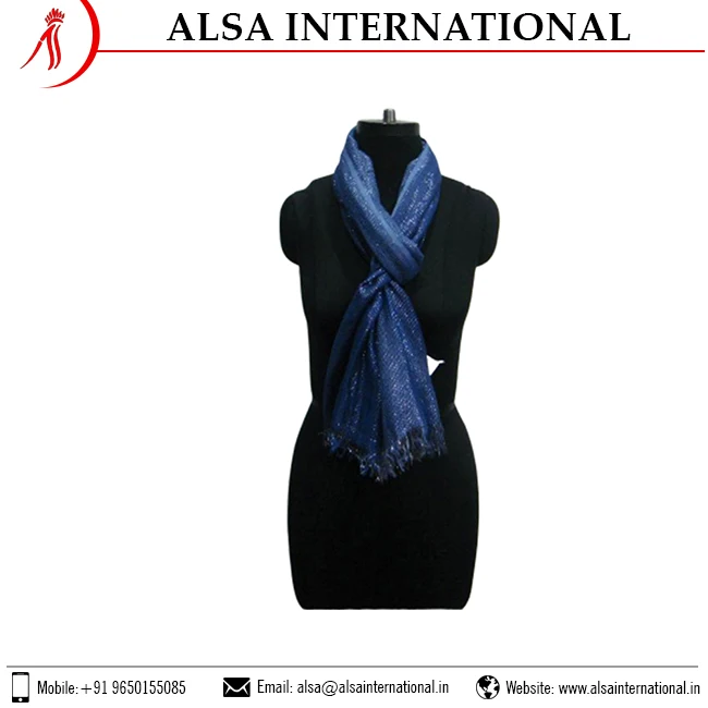 New Collection Premium Quality Women Viscose Scarf with Tassel for Sale