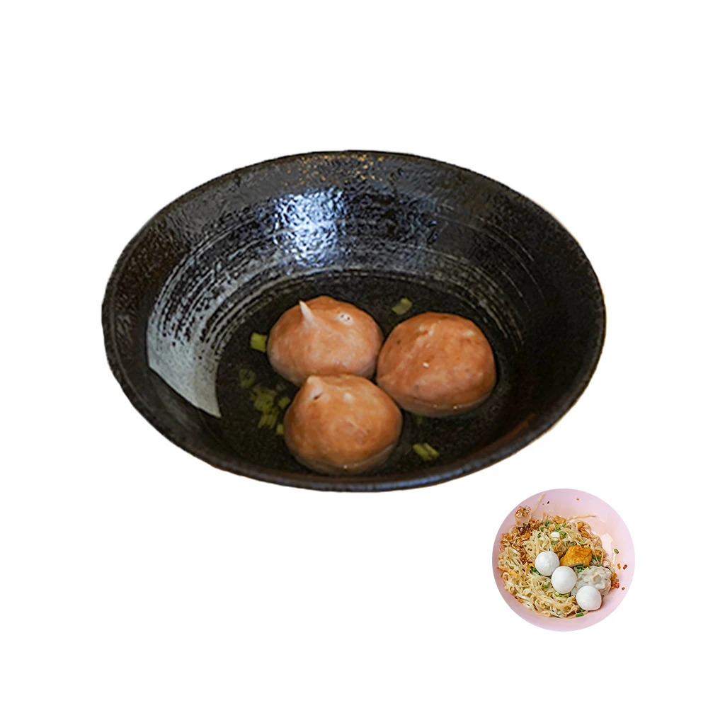 hot selling seafood products frozen spicy tofu pork fish ball for dish