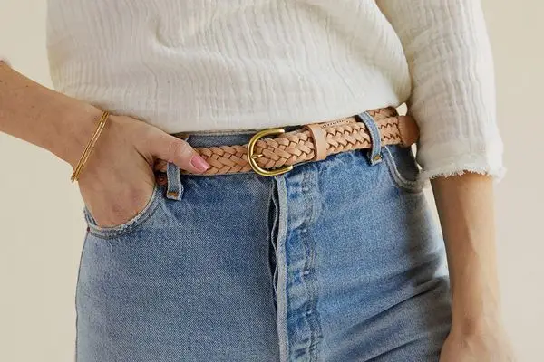 Индивидуальные тканые ремни тонкие плетеные для девочек кожаный женский ремень на цепочке платья повседневный Золотой ремешок заказ