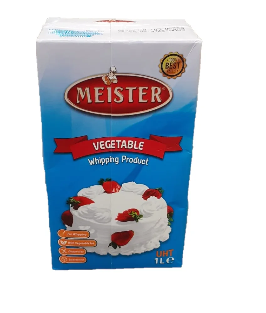 
Liquid Vegetable Whipping Cream 