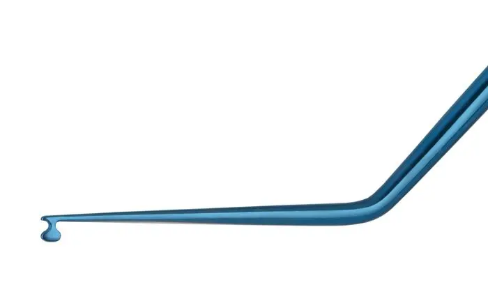 Ophthalmic Instruments Kuglen Iris Hook and Lens Manipulator Angled Titanium Stainless Steel CE Approved