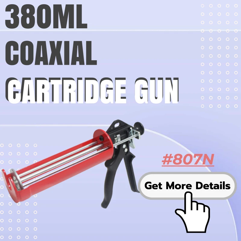 380ml coaxial cartridge gun