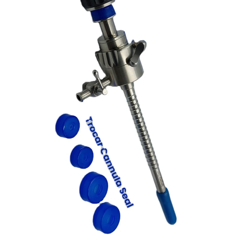 Trocar valve 100 Pcs surgical instrument Trocar Cannula Seal Plastic Trocar Washer 5 mm 10 mm Surgical Instrument