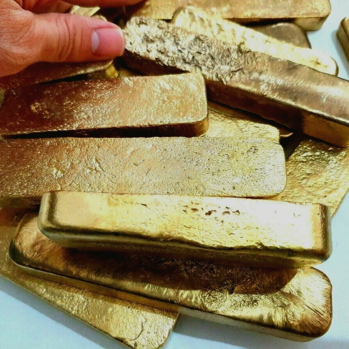 Scrap Gold Bar For Gold Recovery