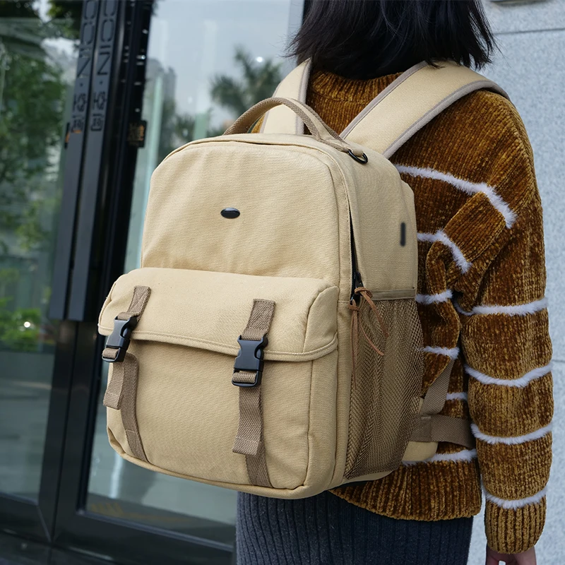 New fashion camera bag backpack outdoor waterproof video digital DSLR camera bag laptop backpack