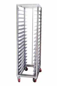 Pita Bread Maker Machine Gas Rotary Rack Pizza Oven 10 / 16 / 18 Trays Bakery Rotating Rack Oven Convection Hot Air Baking Ovens