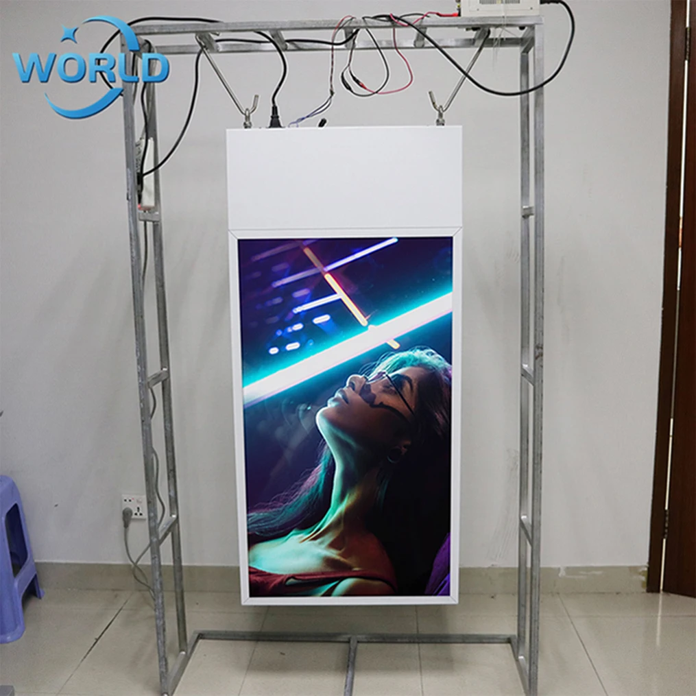  Магазины двусторонний открытый Digital Signage водонепроницаемый киоск рекламы
