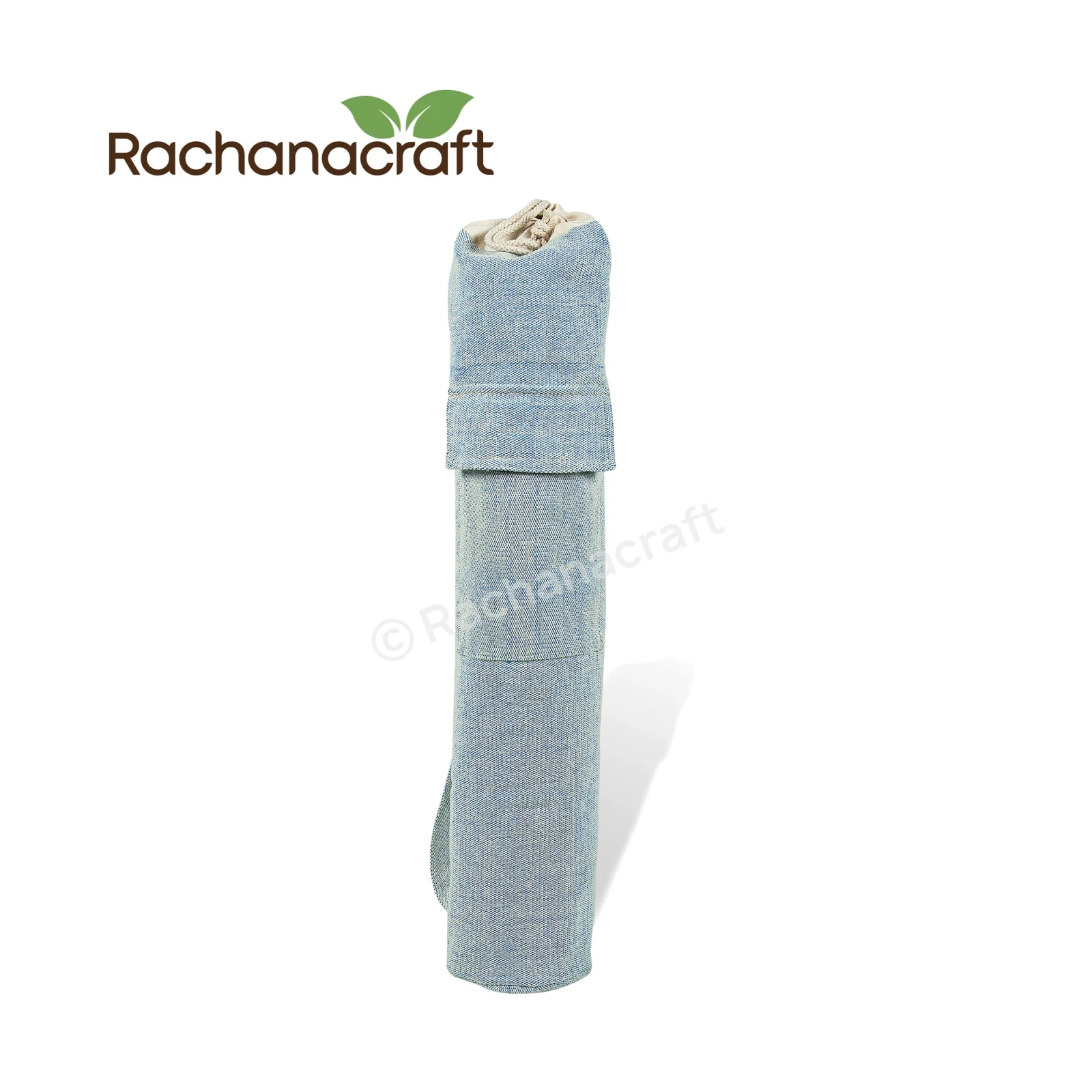 Handmade Himalayan Hemp Non Allergic Non Toxic Adjustable Strap Cross Body Yoga Mat Bag with Hemp Yoga Mat Made in NP Wholesale