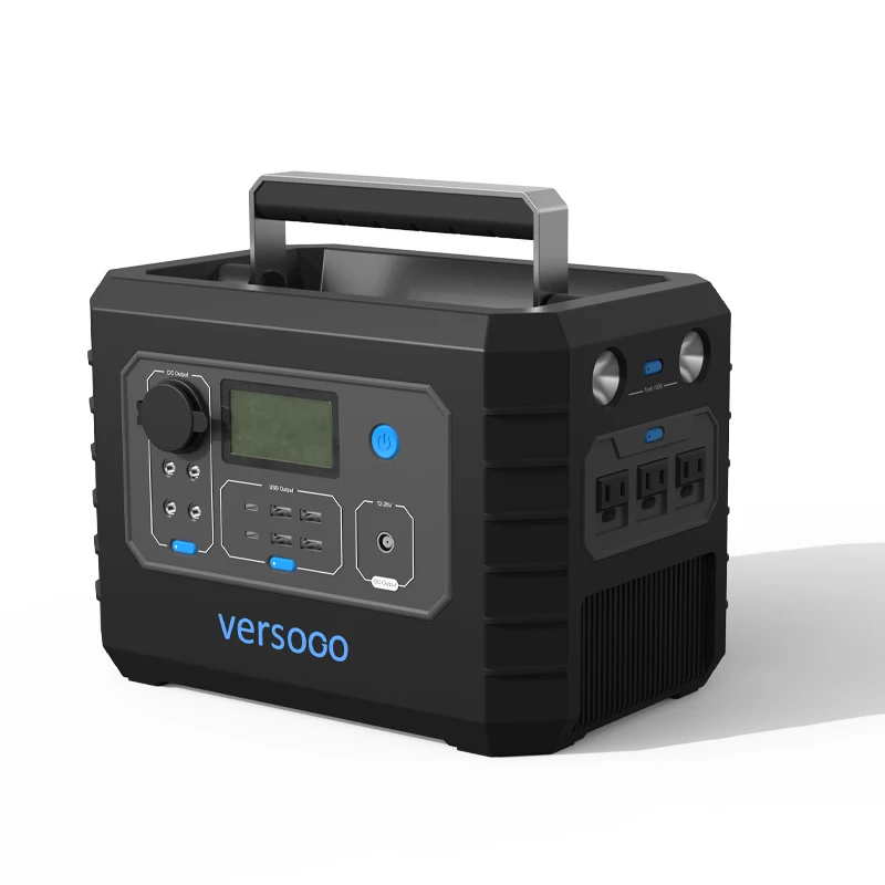 Power Station Studio 110V/220V  537Wh 600W Outdoor Portable Power Station Portable Solar Energy Solar System Power