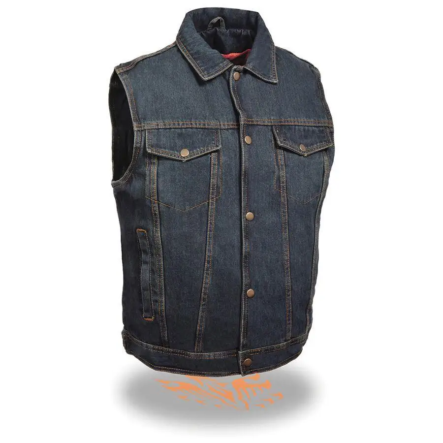 Stylish Leather Motorbike Vest For Men And Women
