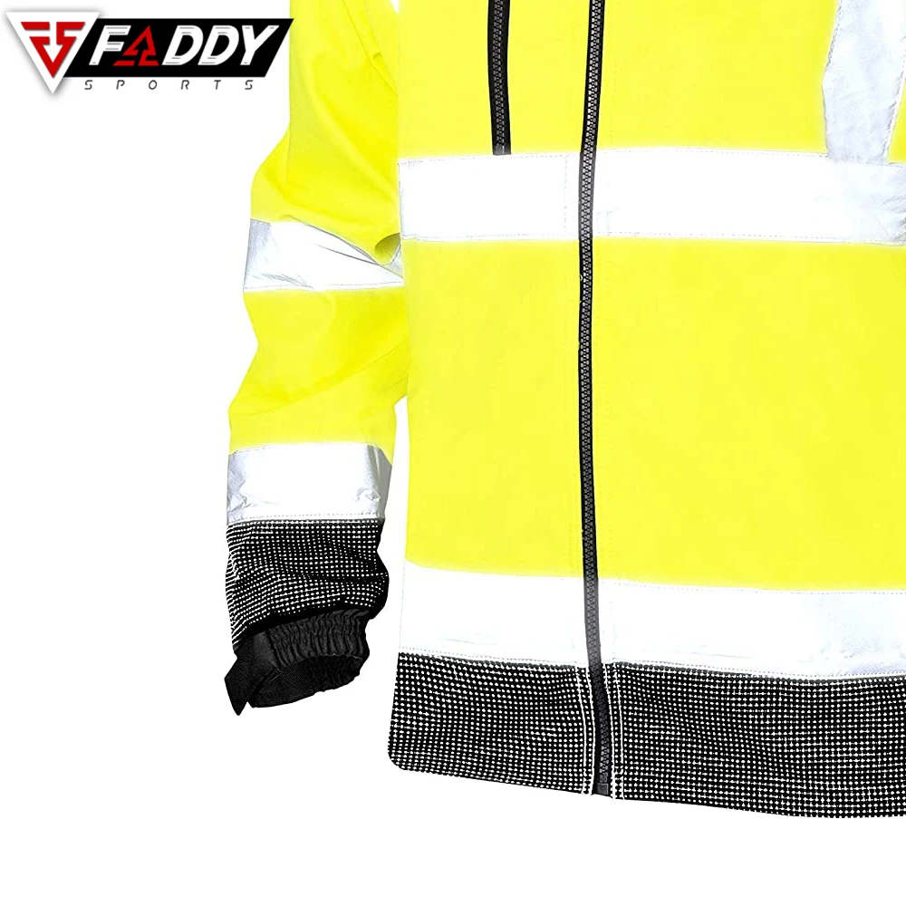 
2021 Men New Model Safety Men Clothing Autumn Work Clothes Cotton Reflective Work Jacket 