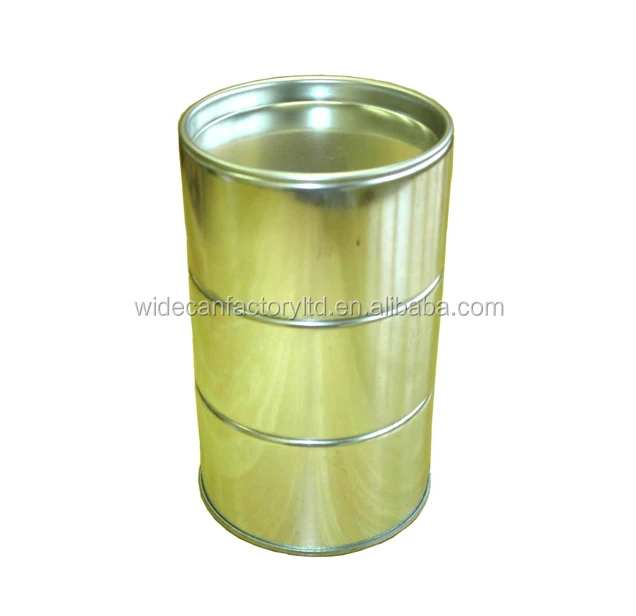 
Round Coin Bank Aluminium Metal Tin Box Can for stationery and toys 