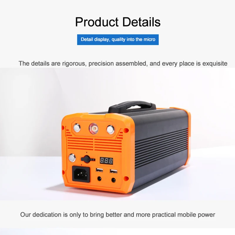 YF-300 300W Portable Energy Storage Lithium Battery 220V 110V Backup camping Generator Home Power Solar Station