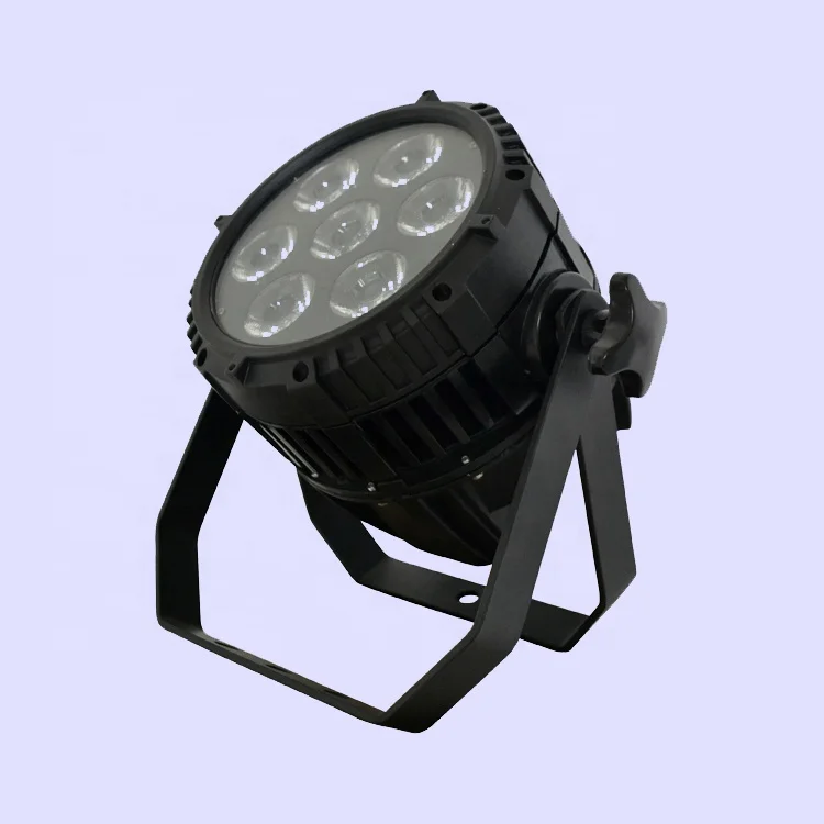 3-Year Warranty 7*18Watt 7 x 18 Watt RGBWA+UV 6IN1 Super Quiet Outdoor IP65 IP66 Waterproof Par 7pcs 18W LED Stage Light