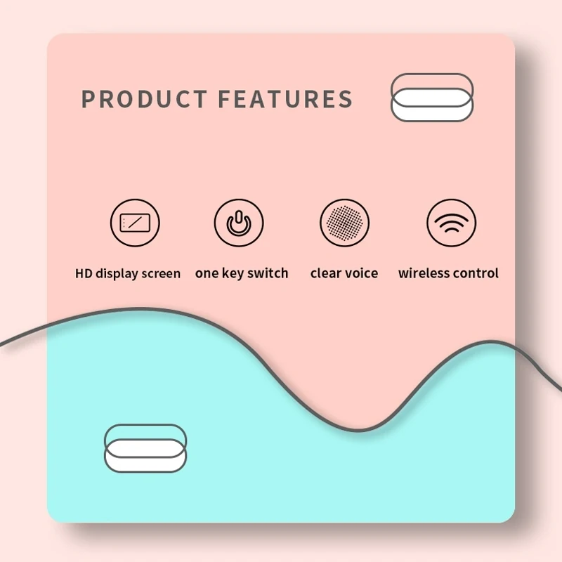 Новый анти-потерянный D20 для переносного приемо-передатчика детская игрушка мини беспроводной звонок интерактивная телефон куртка из искусственной кожи мальчиков и девочек