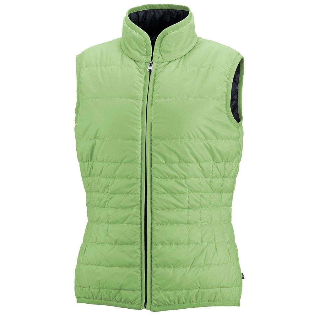 
 2021, высокое качество, простой женский жилет на заказ, оптовая продажа, зимний женский жилет на молнии, непрерывный стиль  