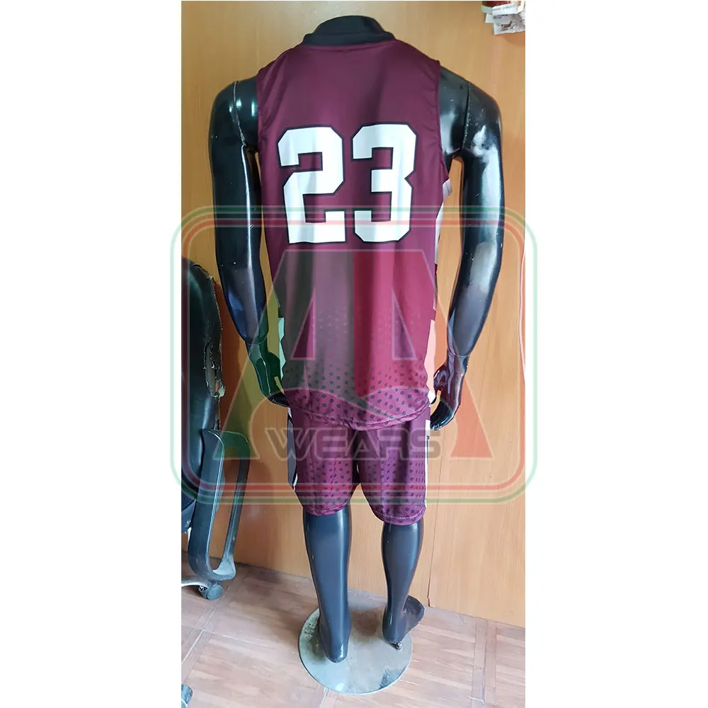 Custom Sublimation Sleeveless Jersey Team Fashion Player Jersey Logo Number Name OEM Kits Uniforms  Embroidery Cheap Sale Price