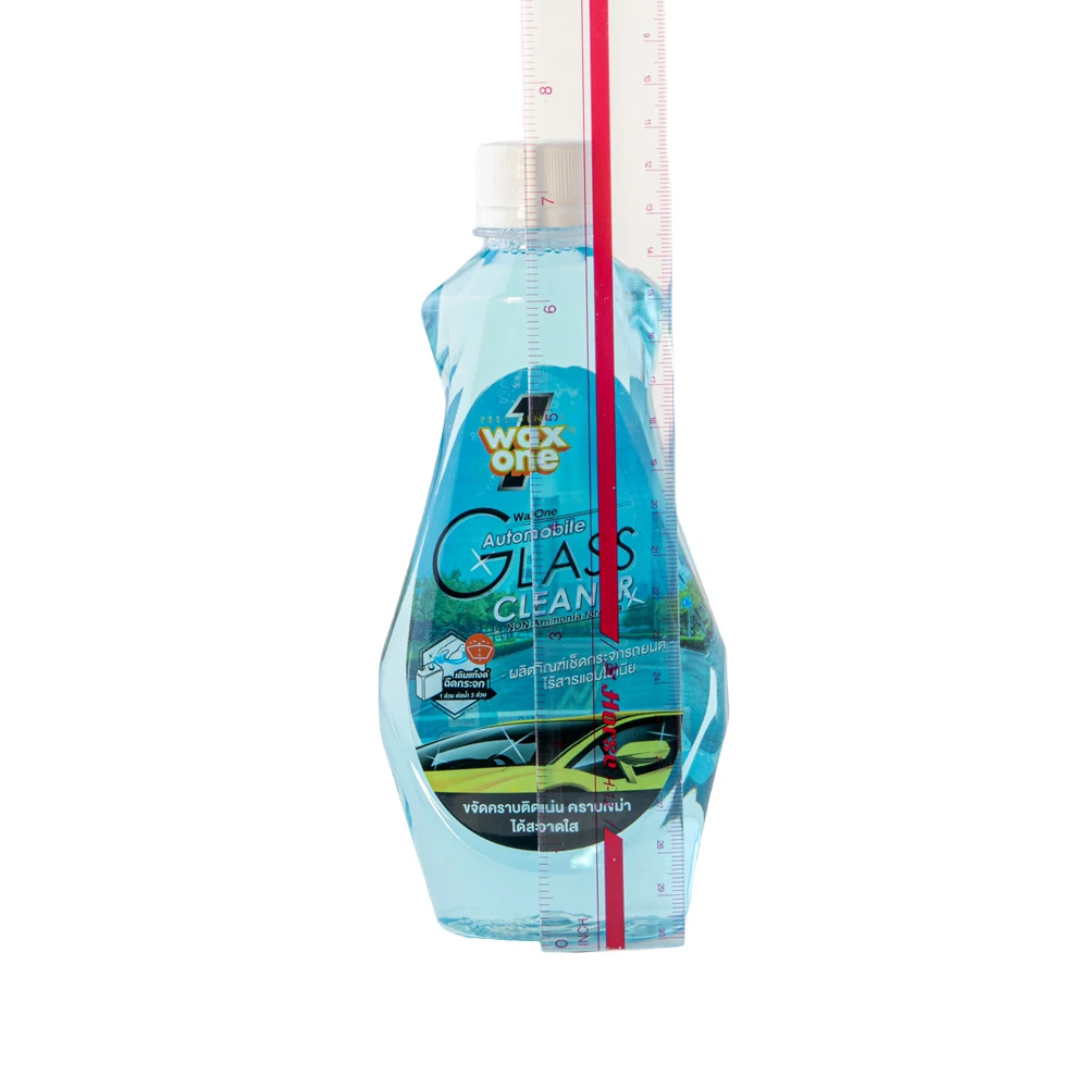 No.1 средство для очистки автомобильных стекол по Заводской Цене WaxOne, средство для очистки автомобильных стекол и полировщик, 365 мл (сменный)
