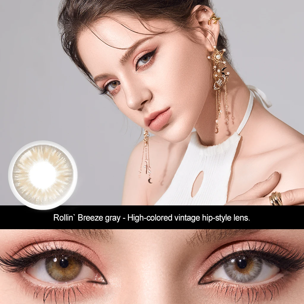 Color contact lens korea circle color lens (1year use)