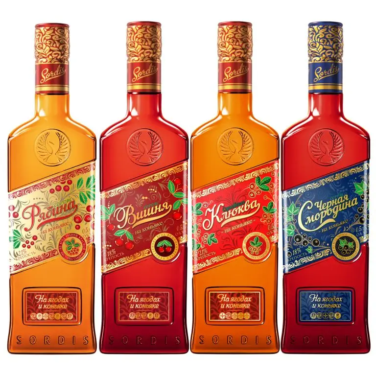 SWEET 18% NATURAL CHERRY and BRANDY 500 ml LIQUEUR