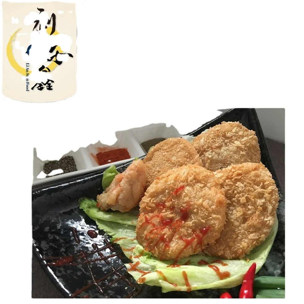 100% Taiwan handmade hot sale Delicious Fried Shrimp Steak In Stock For Sale
