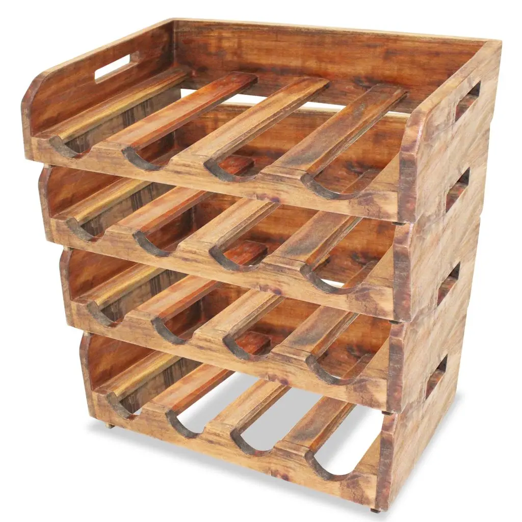 Solid Wooden Wine Rack for wholesale at the best price contact WhatsApp +84 937535579