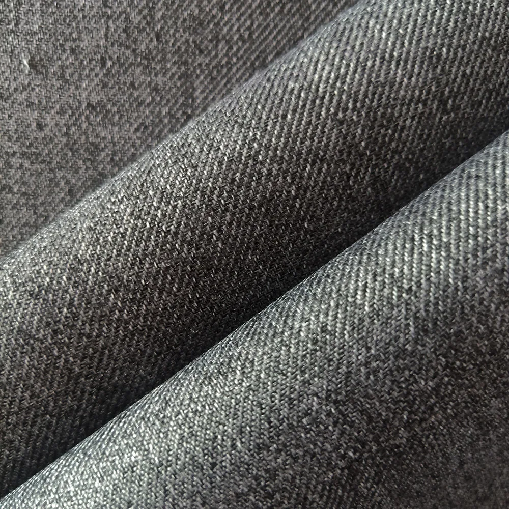 2020 New Product 300D Cationic 2/2 Twill Melange Fabric  PU Coating Fabric Labour Suit Fabric