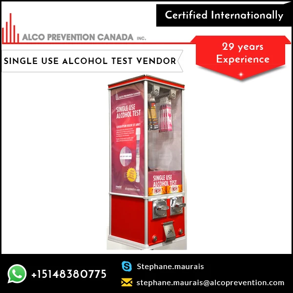 Reasonable Price Alcohol Test Vending Machine from Trusted Supplier