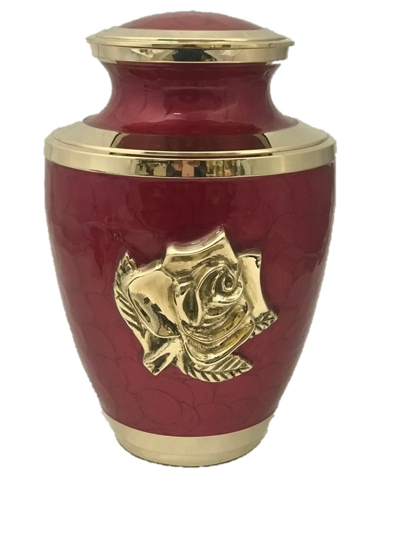 Твердые Латунные металлические урны для кремации взрослых погребальные зеленого цвета цветочные изумрудные похоронные по низкой цене