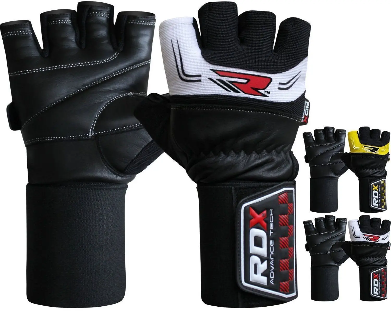 Top Quality Leather Gel weight lifting Body Building Gloves