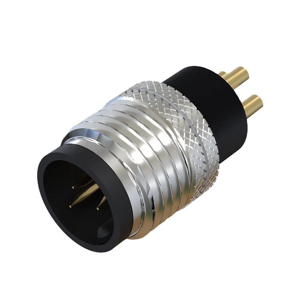 M12 разъем 8 контактный разъем Проволочный припой мужской авиационной техники