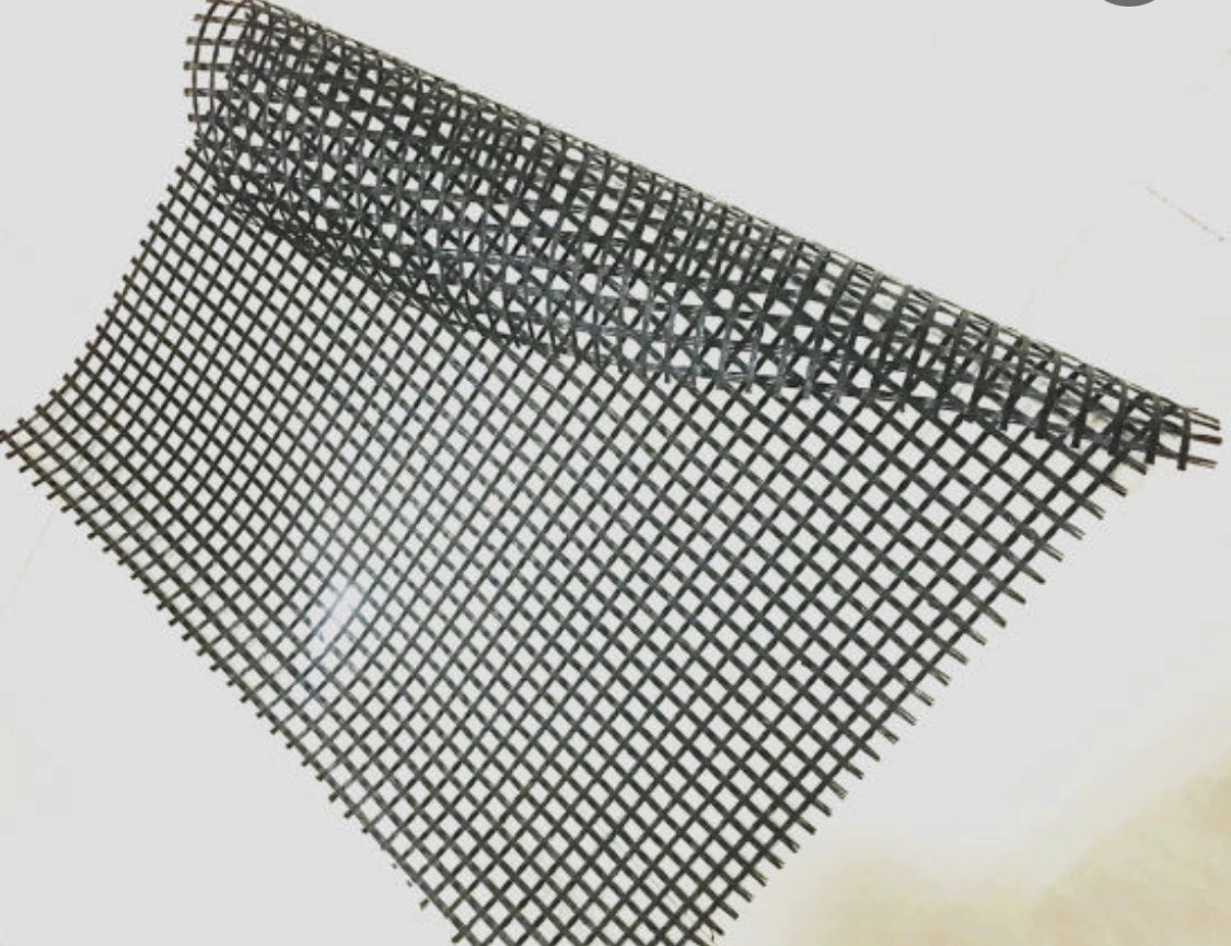 PVC Fiberglass Geogrid