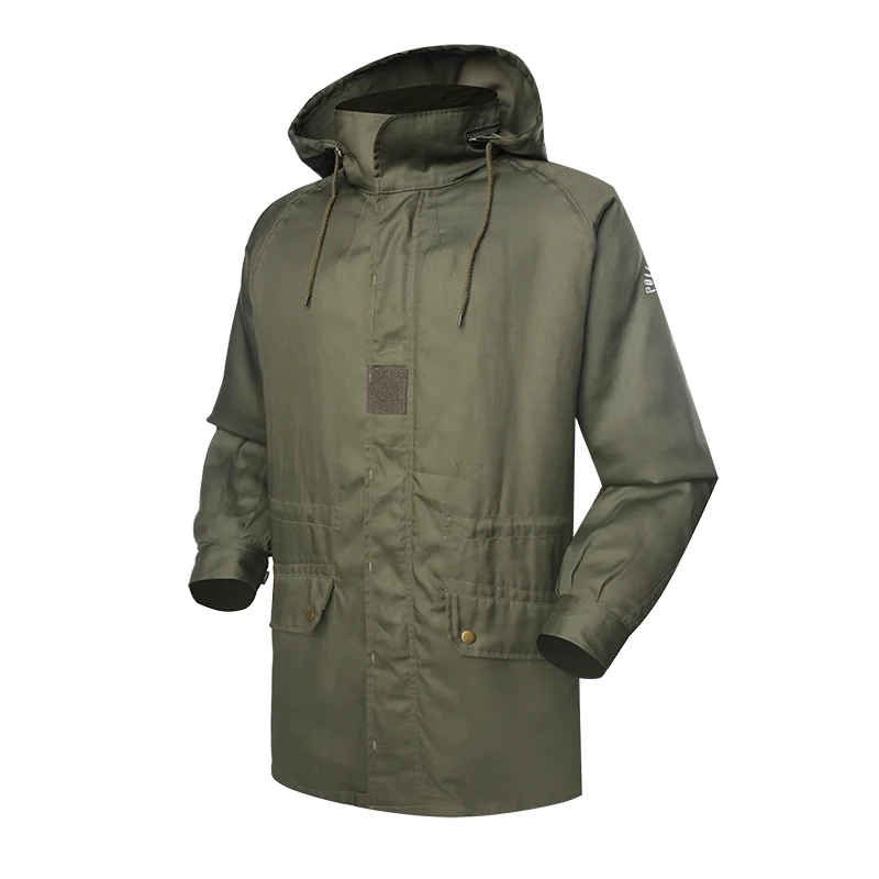 
New Custom Army Green Military Windproof Tactical M65 Field Winter 2021 Jacket With Hoodies 