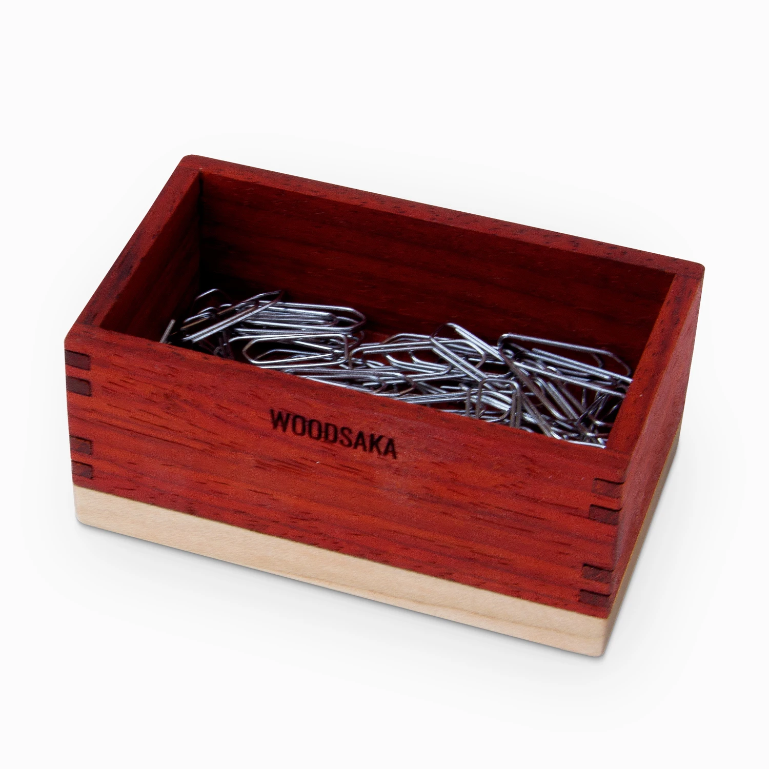  Деловой держатель для бумажных зажимов-WOODSAKA I экологически чистые настольные