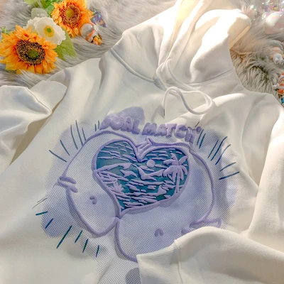 2021 New Couples 3d Foam Print Hoodie Sweatshirt Custom High Quality 3D puff Printing Logo Oversized Hoodies For Men