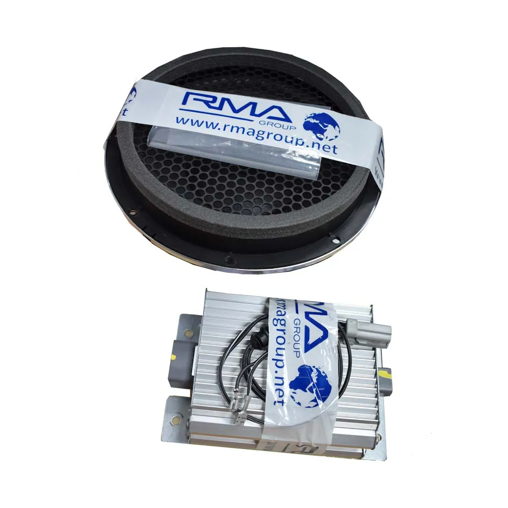 
Used Quality 99% Subwoofer Mid Base Two Voice Car Speaker and Amplifier OEM Ford 