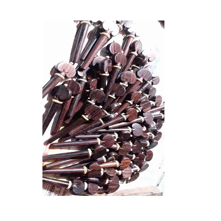 
Wholesale Supplier of Professional Quality Rose Wood Wholesale price violin accessories violin Heart Peg 