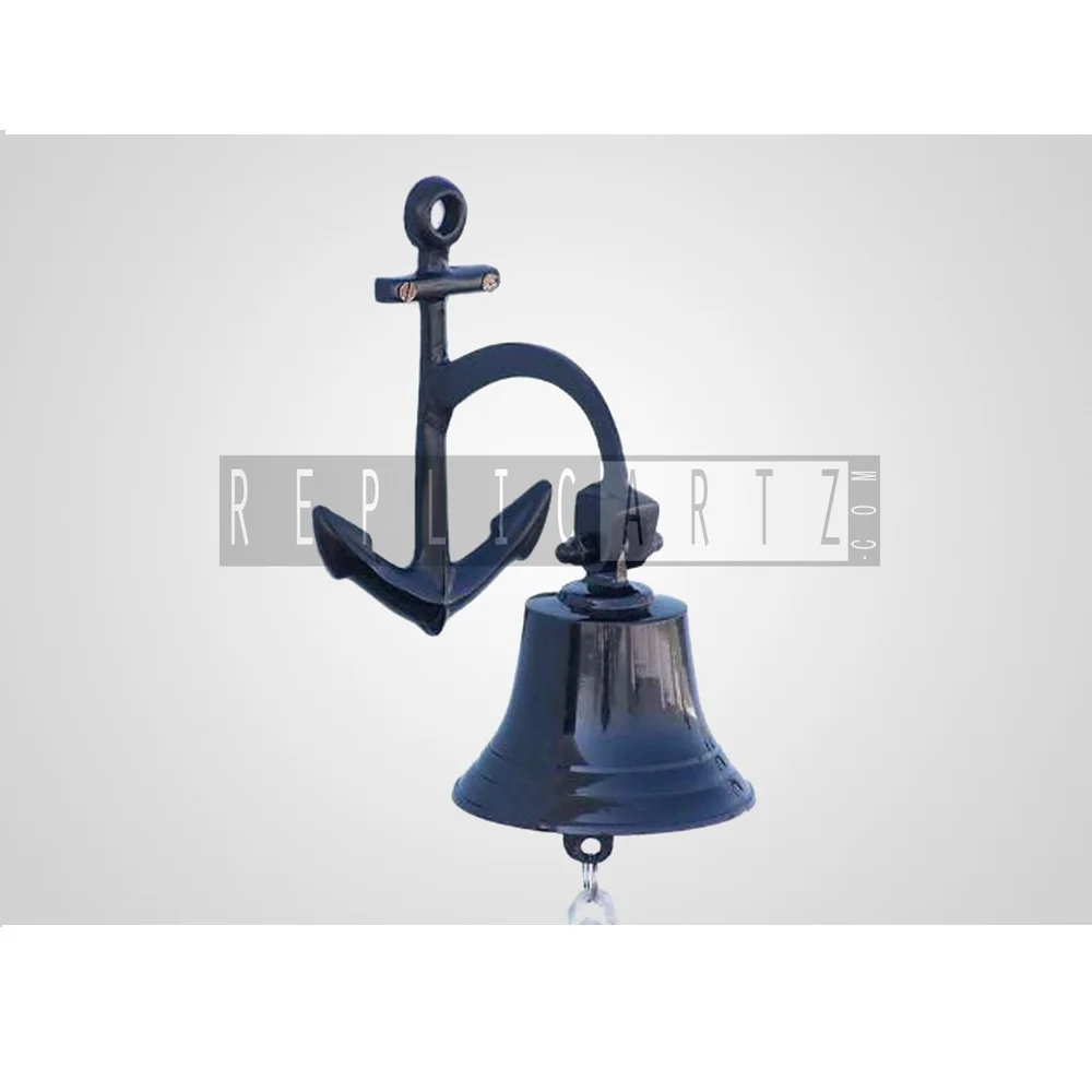 Морской латунный подвесной Якорный дверной звонок домашний садовый декор колокол для владельцев магазинов