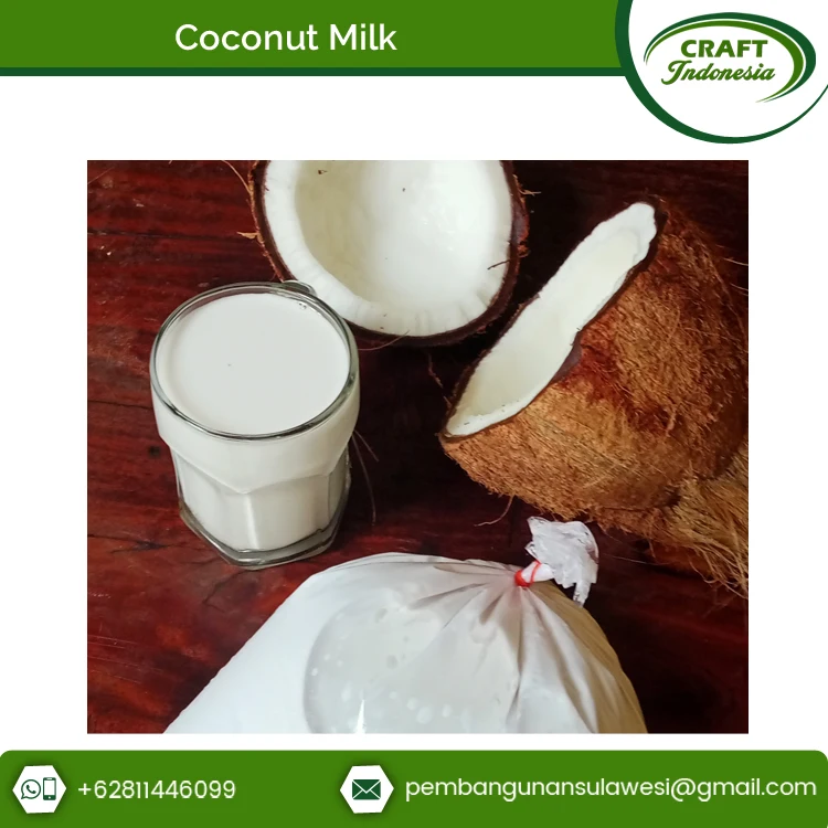 Exporter of Outstanding Quality 100% Natural and Pure Coconut Milk at Reliable Market Price
