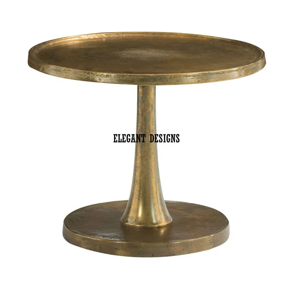 Металлический позолоченный супер тонкий полированный ручной работы высококачественный металлический стол высокого качества от поставщика и экспортера из Индии