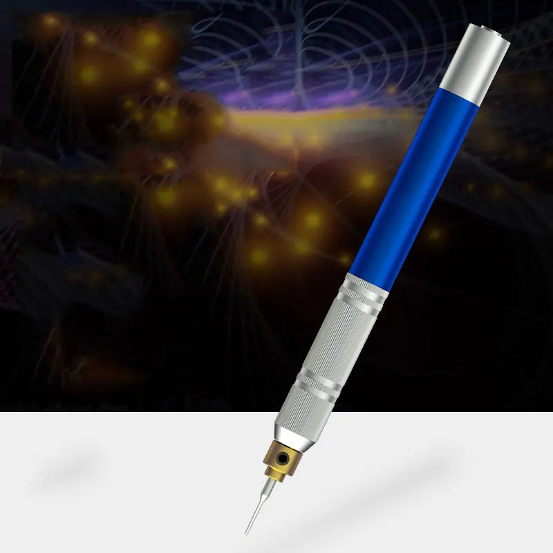 Low Price Blue Micro Polishing Wooden Name Gift Custom Electric Metal Engraved Pens