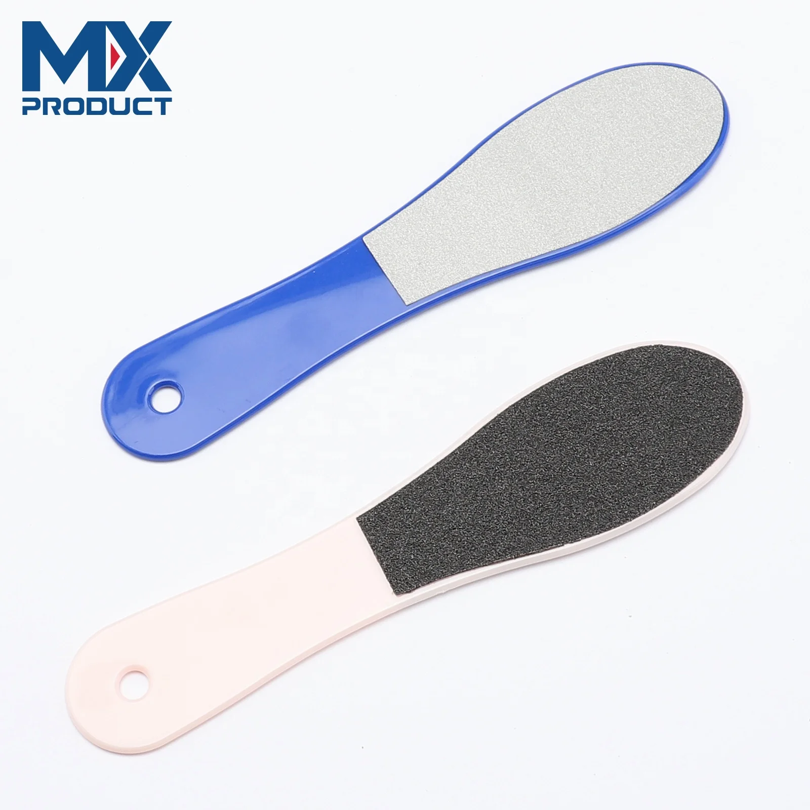 Professional Plastic Handle Foot File Dual Sided Hard Dead Skin Callus Remover Pedicure Rasp