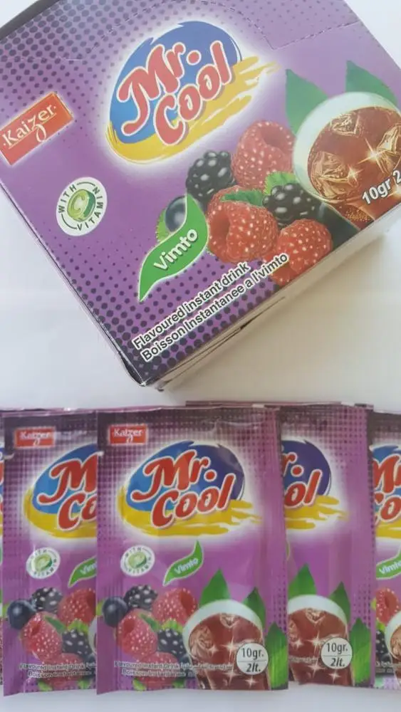 INSTANT JUICE FRUIT MR.COOL INSTANT POWDER JUICE DRINK