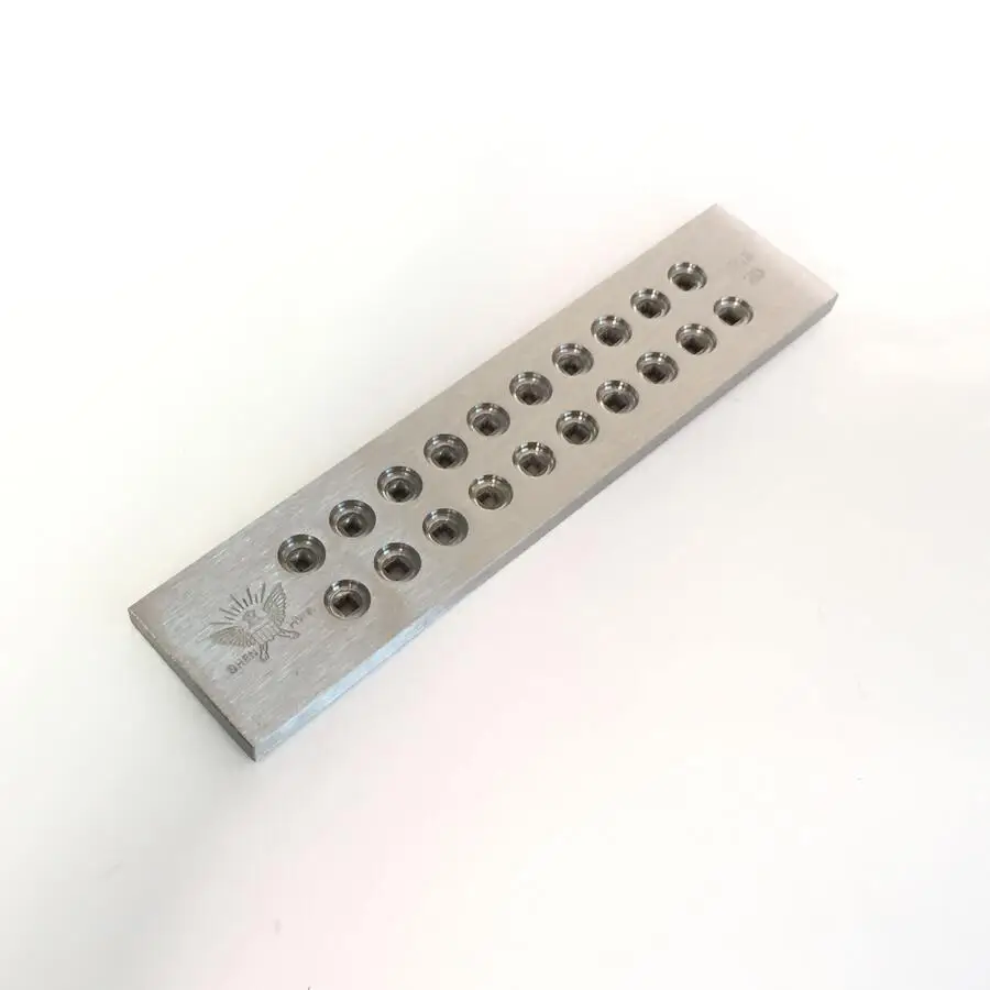 jewellery machine tool jewelry 206*46*6.6 SQUARE SHAPE DRAWPLATE YG6 SERIAL jewelry tool kit