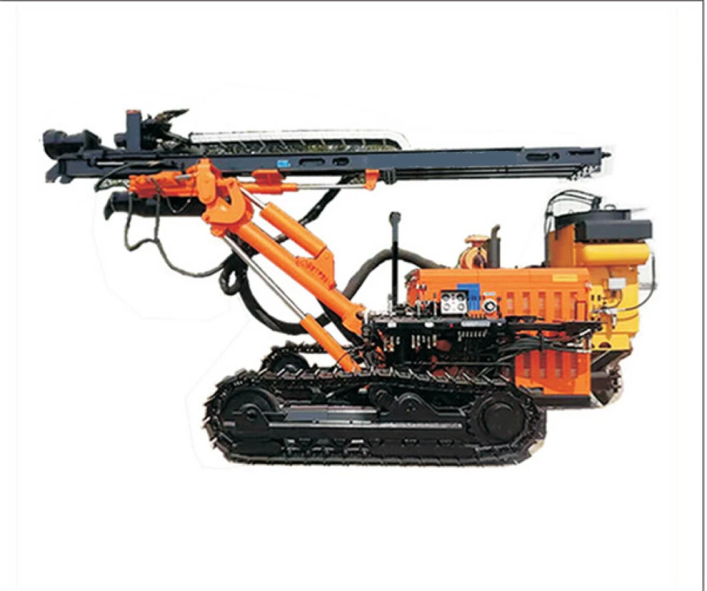 Small crawler Bore pile mining down-the-hole drilling rig