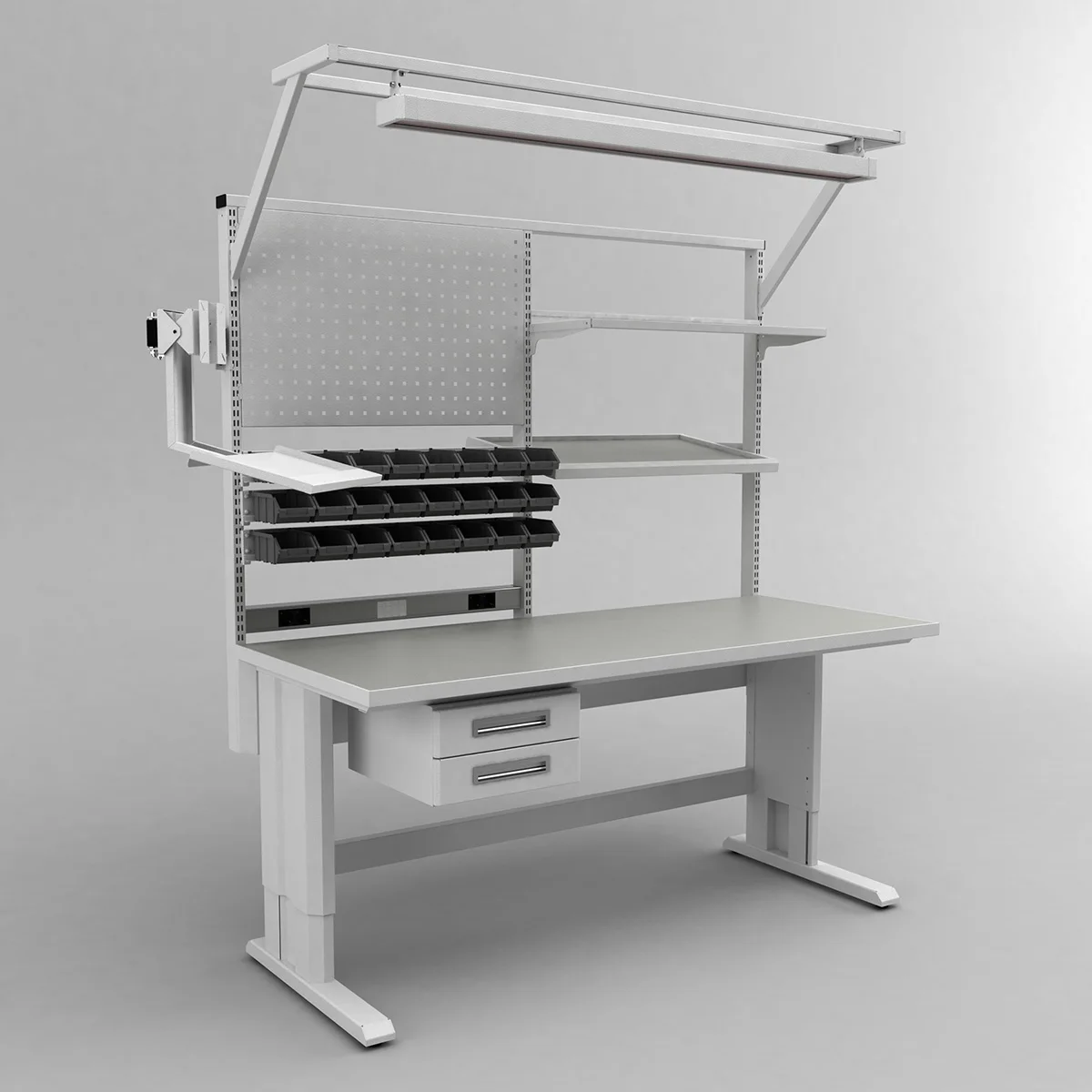 ESD Workbench for electric/electronic technicians for laboratory and factory / Engineering