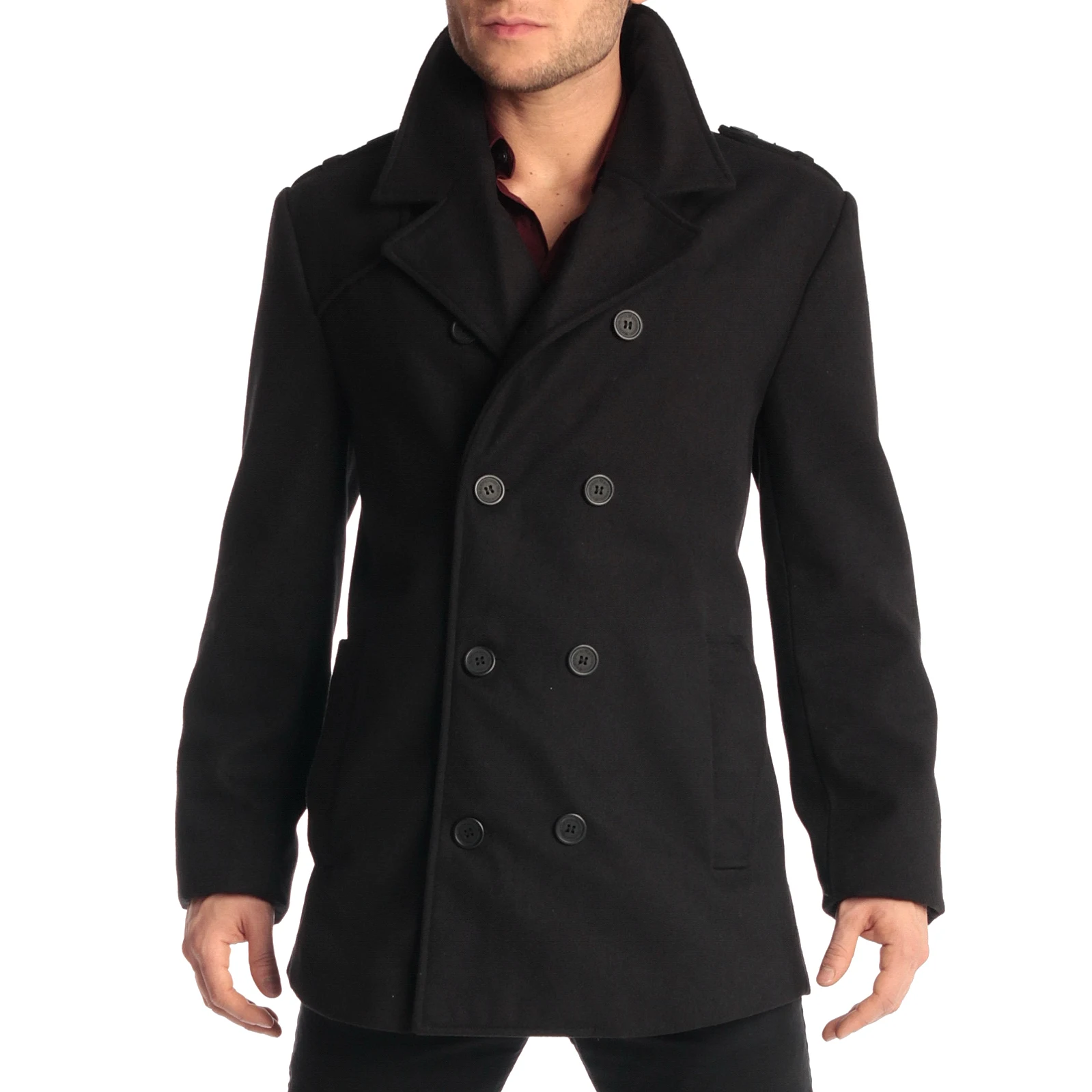 High Quality Men Winter Coat Oversize Outwear Wool Overcoat Double Breasted Long Cashmere Coat Fashion Wool Coats for Men