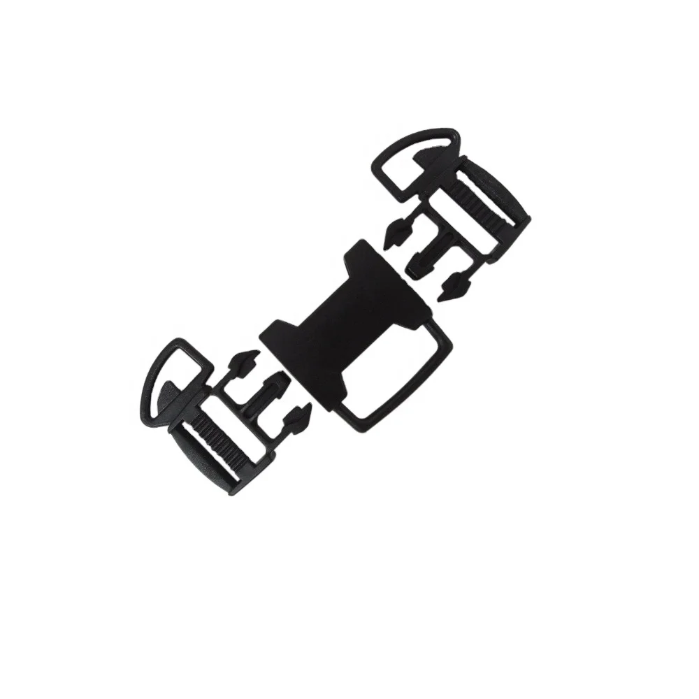 Plastic 3-way baby car seat belt side release stroller buckle