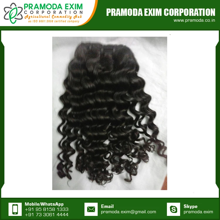 Bulk Supplier All Colors Best Quality Human Hair Curly Bundles Extensions Weave Raw Indian Hair