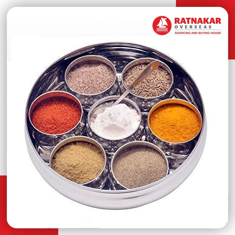 2022 New Products Spices Packing Box Stainless Steel Spice Box Organiser For Kitchen On Sale At Wholesale Price